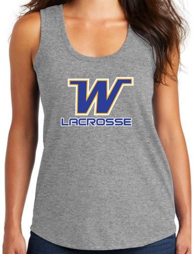 Racerback Tank Women - Heather Grey