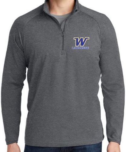 1/4 Zip Men - Graphite