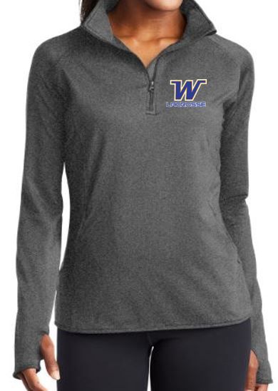 1/4 Zip Women - Graphite