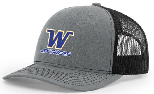 Snapback Mesh Hat - Heather Grey/Black