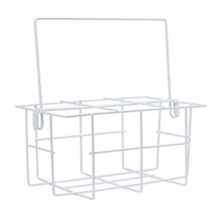 Bottle Carrier White (Bottles Not Included)