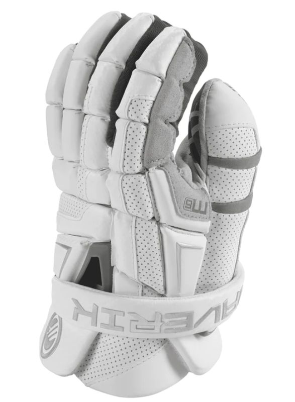 Maverik M6 Goalie Gloves White L