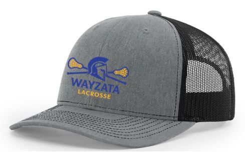 Snapback Mesh Hat - Heather Grey/Black