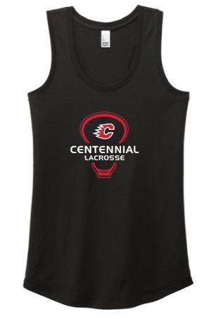 Tank Women - Red Frost and Black