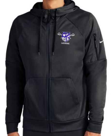 Nike Full Zip Hoodie - Black