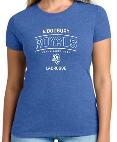 T-Shirt Women - Royal, White or Black