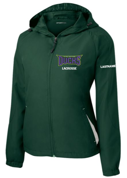 Hooded Jacket Forest Green - Women