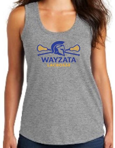 Racerback Tank Women - Grey Frost with sticks