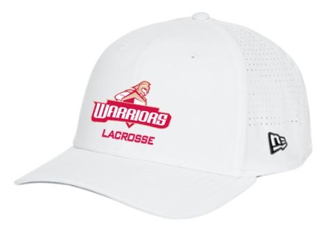 New Era Perforated Snapback Hat - White