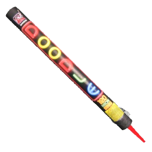 DOODLE NEON ROMAN CANDLE