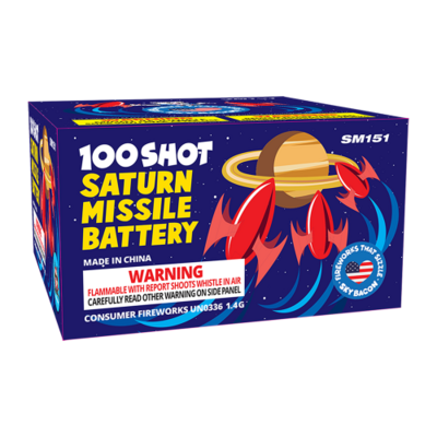 100 SHOT SATURN MISSILES