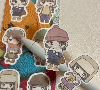 Huhuee丨Sticker丨（9 types）711740476248