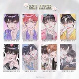 yifuu丨(23 types) Y2K ID card mini postcard Korea illustrated goods stationery