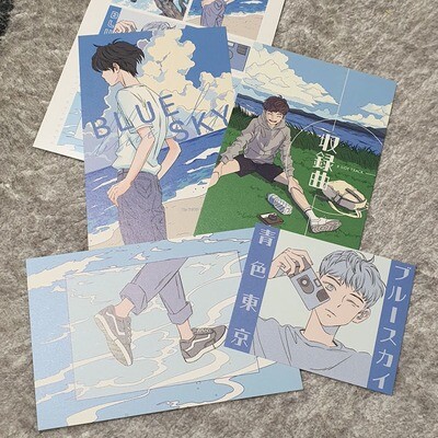 Parknyam丨Stickers+Postcards Set丨761793912677