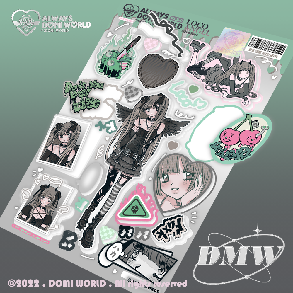 DOMI WORLD丨Sticker丨（21 types）768233129665
