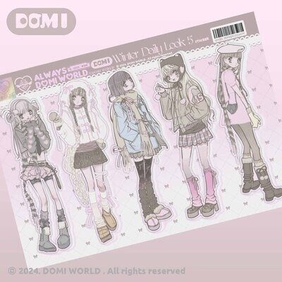 DOMI WORLD丨Sticker丨（6 types）768272995238