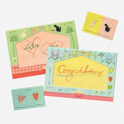 mindobitto丨Postcard Set丨(2 types) Framed Postcard Set