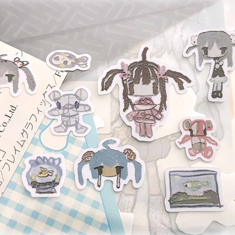 HATO丨Sticker丨(2 types) Hatoneko Collection Seals vol.3 Korea illustrated goods