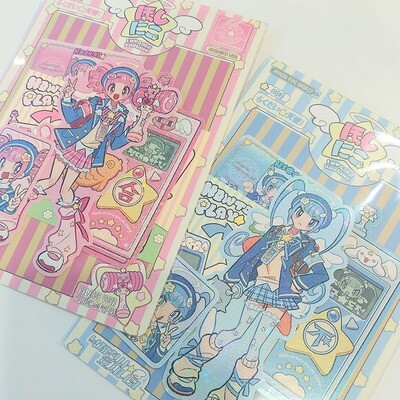 invader darling丨(2 types)Angel&#39;s Daily seal deco sticker Korea illustrated goods