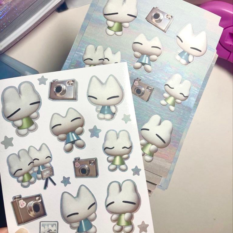 Huhuee丨Sticker丨（4 types）793922825635