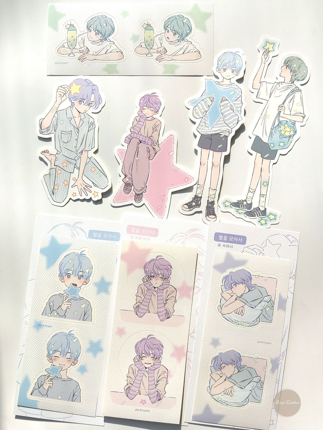 Parknyam丨Sticker Pack丨（4 types）802838614623