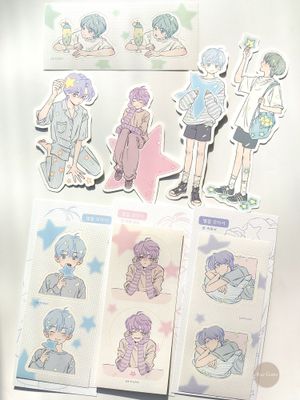 Parknyam丨Sticker Pack丨（4 types）802838614623