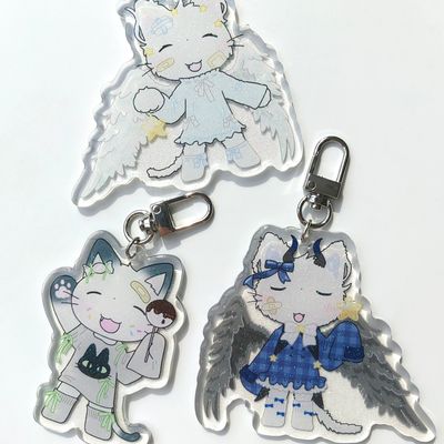 Arsene丨Keyring丨(3 types) collaboration Glitter Drops