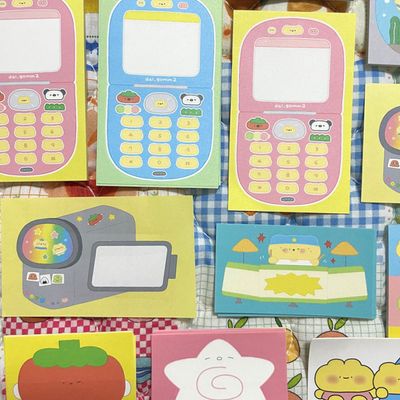 Dal gomm2丨Memopad+Sticker Set丨823884203690