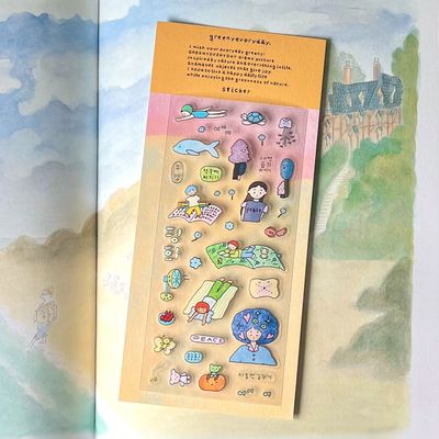 Greenyeveryday丨Sticker丨（2 types）823891143766