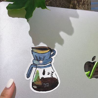Morning roll press丨Sticker丨824396556420