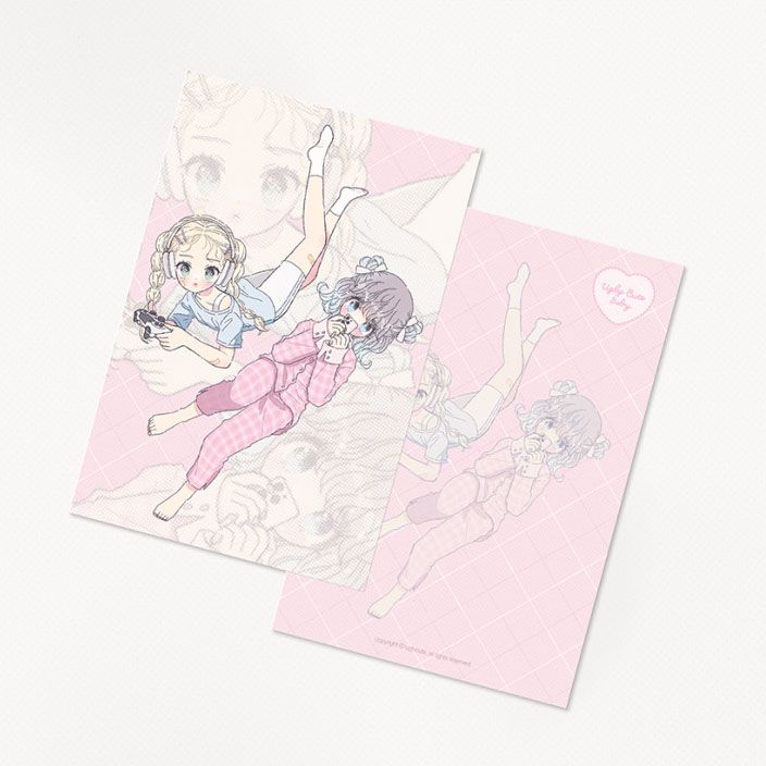 Ugly cute丨Postcard丨（2 types）824266441538