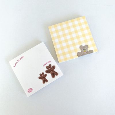 Petit bear丨Memopad丨（2 types）823993291924