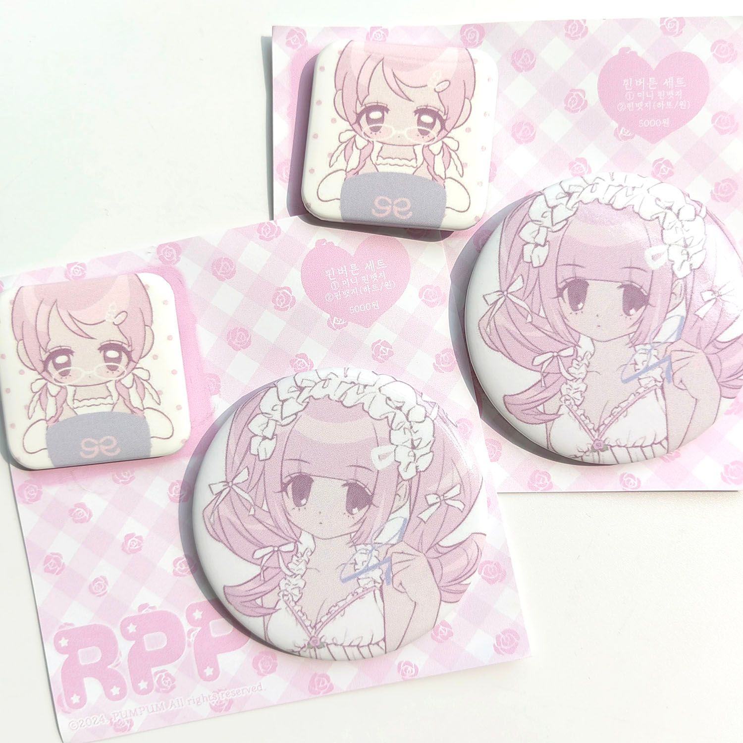 Pumpum丨Badge Set丨（2 types）824337801269