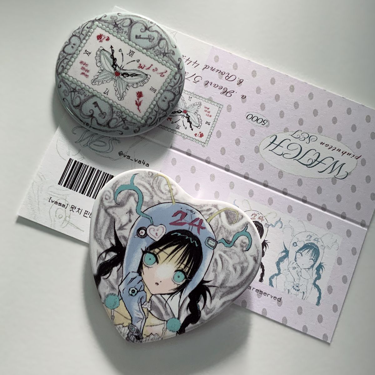 Wasa丨Badge Set丨824340233858