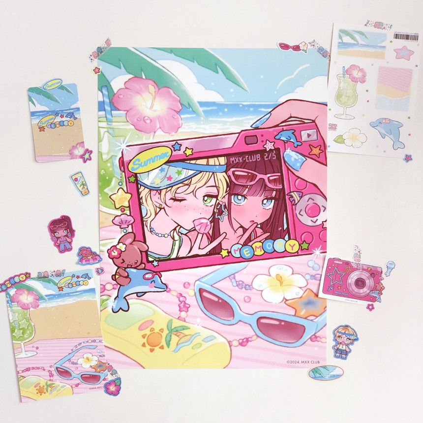Mxx club丨Postcard丨（2 types）825582622963