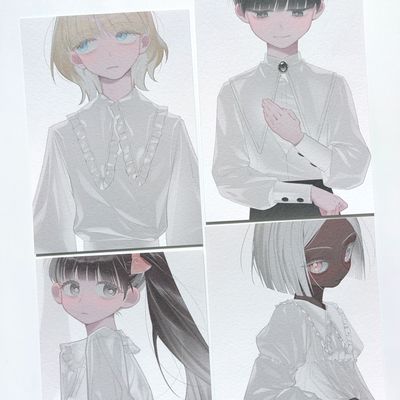 Glassy丨Postcard丨（4 types）830621278859
