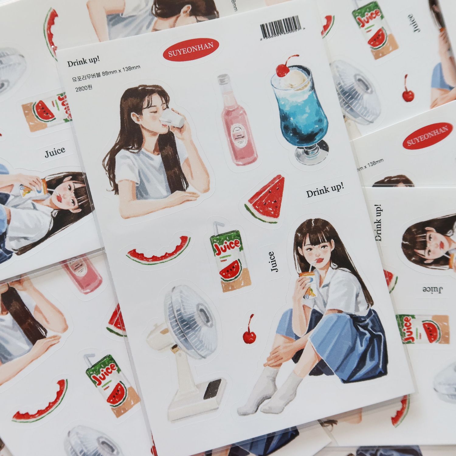 SUYEONHAN丨Sticker丨（12 types）830718467665