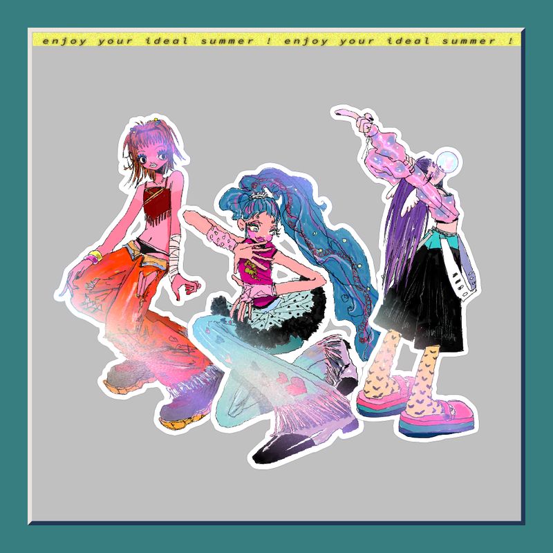 Hahnan丨Sticker Pack丨（2 types）834829577147