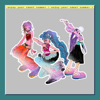 Hahnan丨Sticker Pack丨（2 types）834829577147