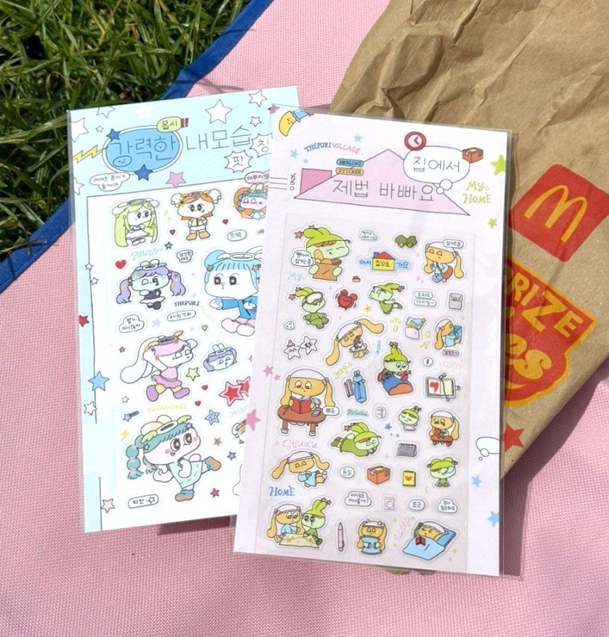 Thepuri village丨Sticker丨（2 types）835370255957