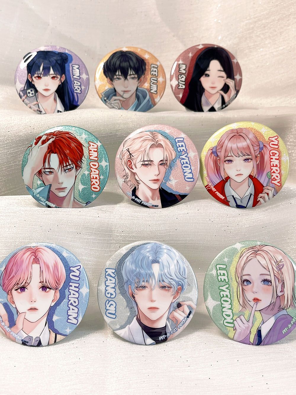 Mint Goods×NUY丨Badge丨（9 types） 847159214490