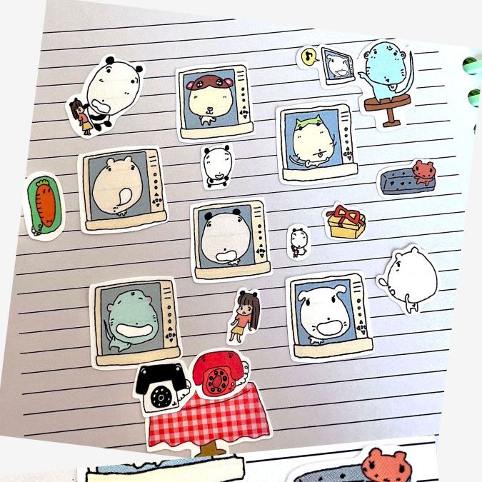 Tiny Pet丨Sticker丨（9 types）833933118850