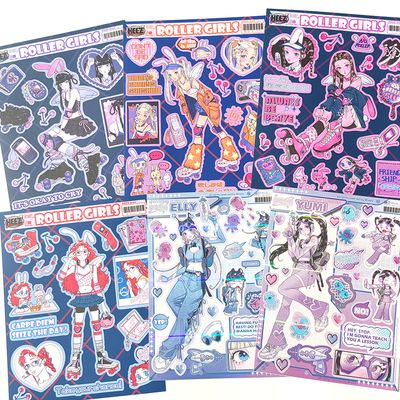 Heez丨Sticker丨（6 types）846598006386