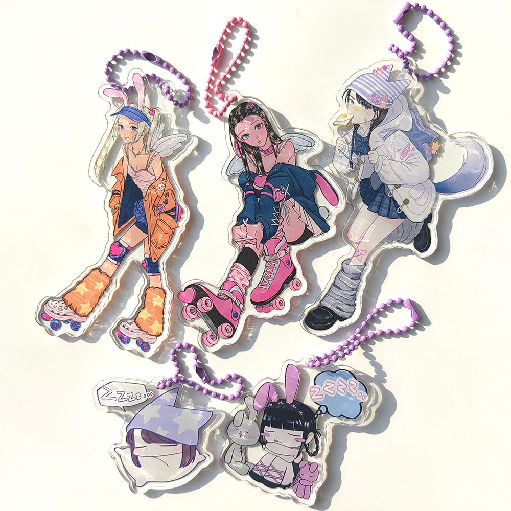 Heez丨Acrylic Keyring丨（5 types）846883549497