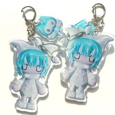Huhuee丨Glitter Epoxy Keyring丨853730387238