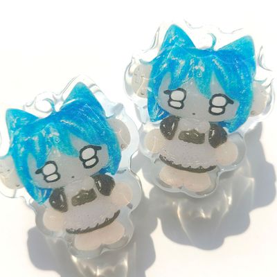 Huhuee丨Glitter Epoxy Clip丨853650460893