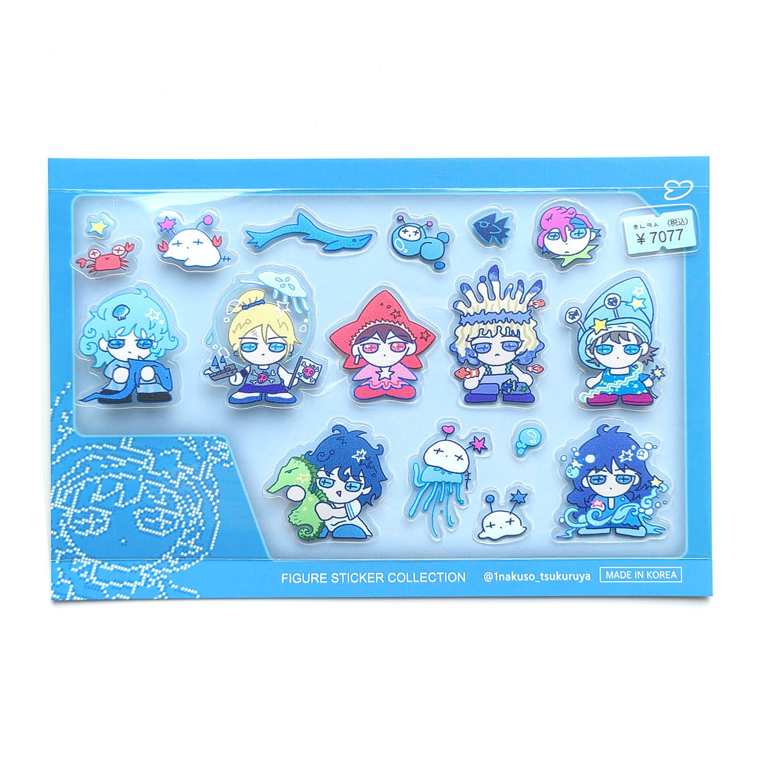 1nakuso_tsukuru丨Sticker丨（6 types）856925505638