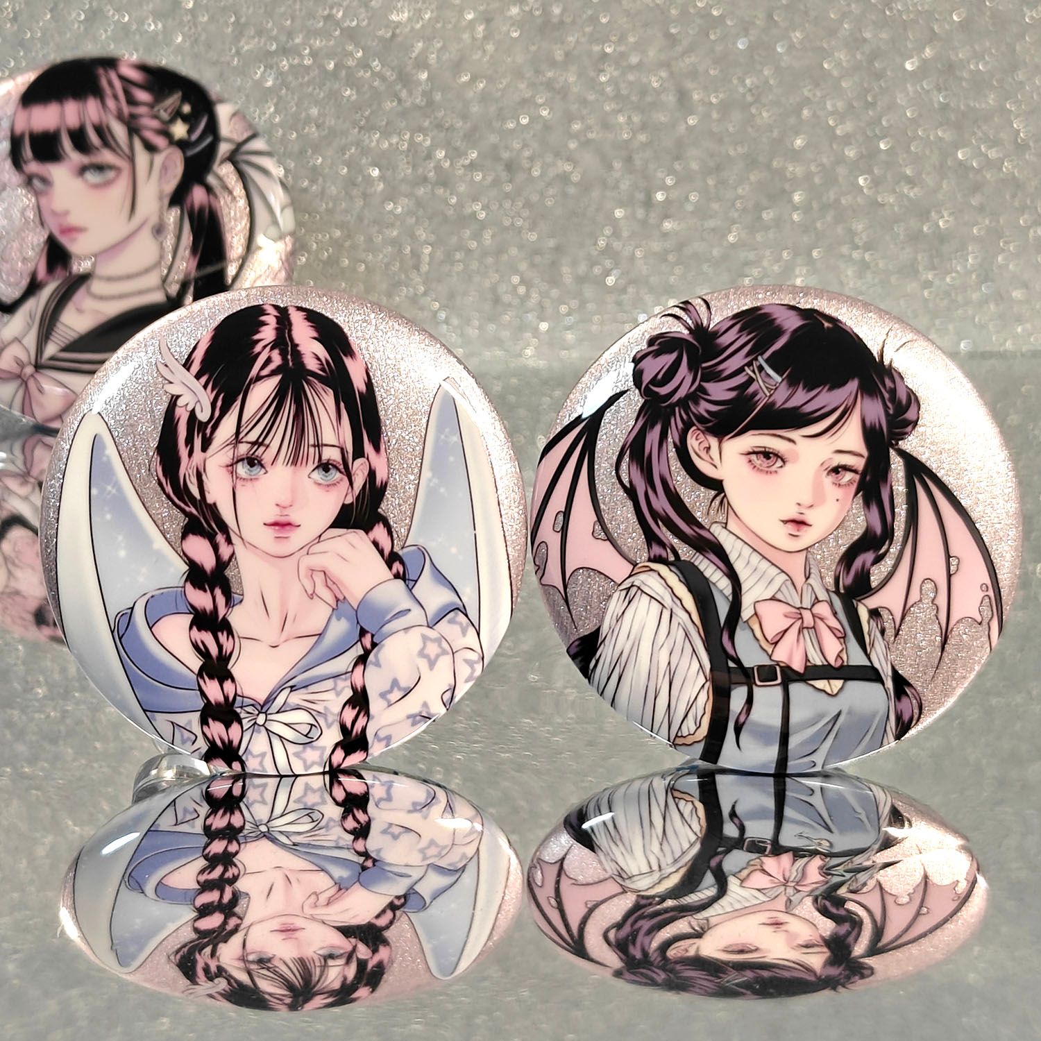 Pegacon丨Glitter Badge丨（3 types）858098611592