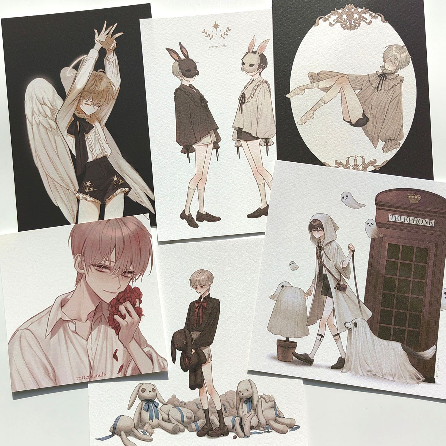 Rotten Candle丨Postcard丨（6 types）861390150682