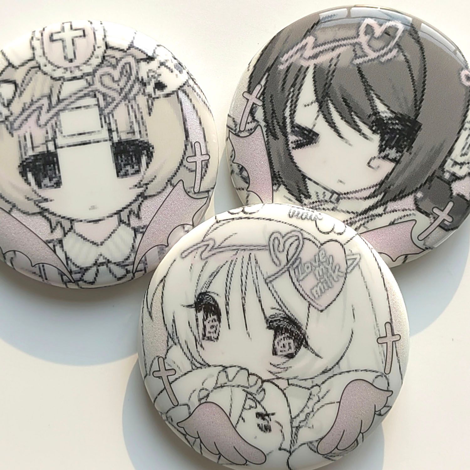 Choose Love丨Badge丨（3 types）862887200119 lovu hime